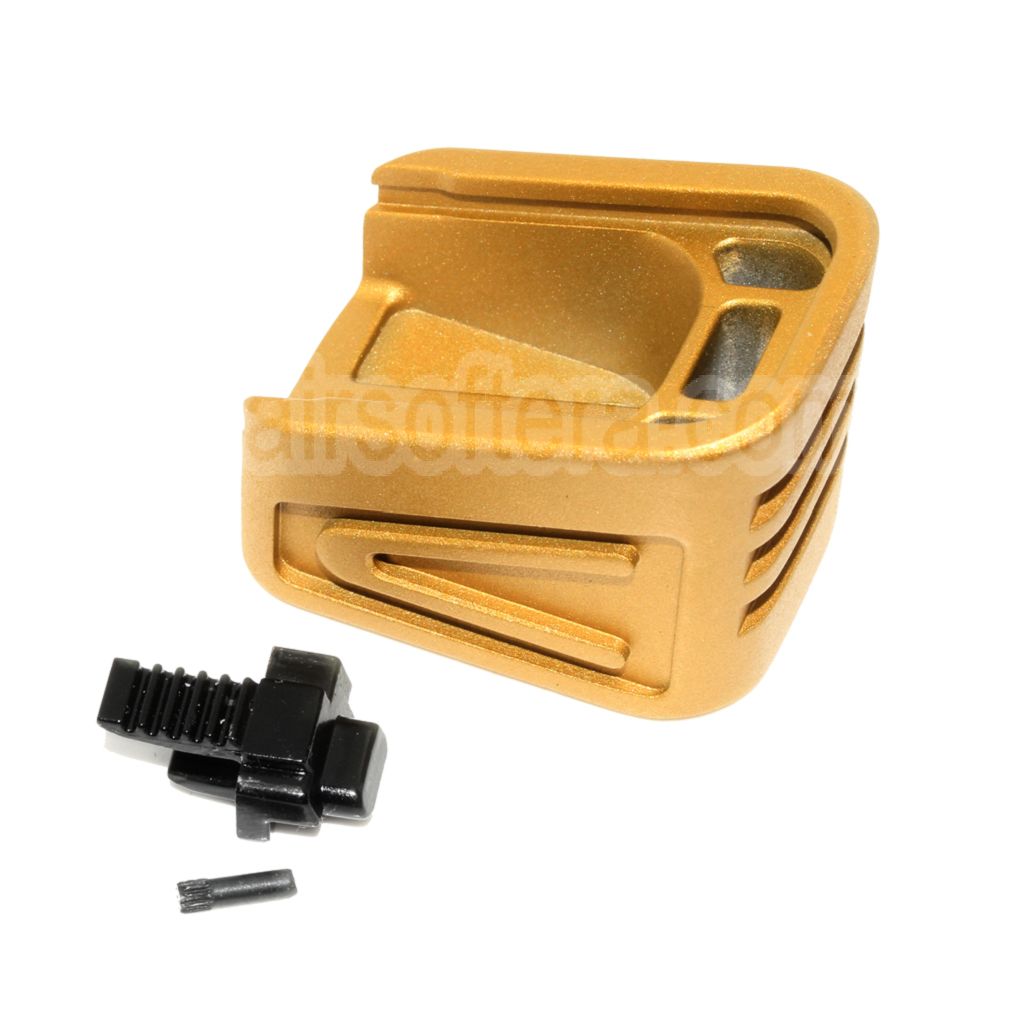APS Aluminium Chargeur Base Plaque B Convient pour APS ACP SHARK / Tokyo Marui G17 G18C GBB Pistolet Chargeur
