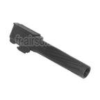 APS EMG 98mm/112mm Fluted Spirale Canon Extérieur +12mm CW sens horaire Convient pour APS EMG F1 Firearms BSF Série GBB Pistolet Airsoft Noir