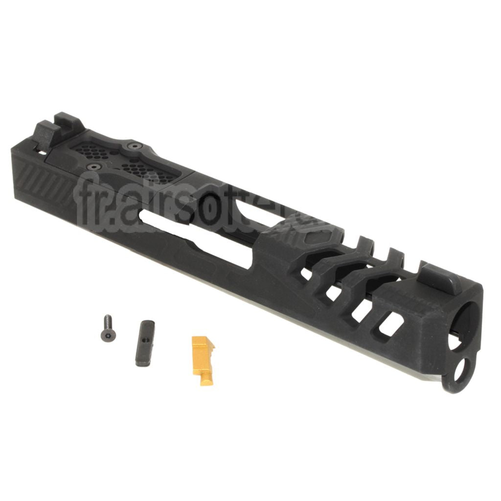APS EMG F1 Firearms 170mm Métal Glissière avec Guidon Hausse Convient pour APS EMG F1 Firearms BSF Série Pistolet Airsoft