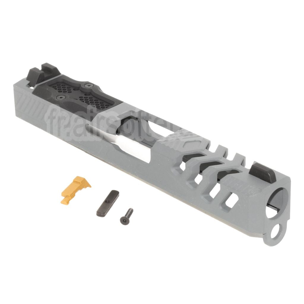 APS EMG F1 Firearms 170mm Métal Glissière avec Guidon Hausse Convient pour APS EMG F1 Firearms BSF Série Pistolet Airsoft