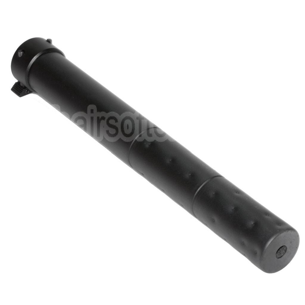 AirsoftEra 295mm QD Silencieux Convient pour Golden Eagle CYMA SR25 AEG GBB Fusil Airsoft Noir