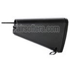 AirsoftEra 188mm Court Style Crosse Fixe Convient pour M4 M16 M16A1 M16A2 Série AEG Fusil Noir