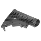 AirsoftEra 165mm Polymère Crosse Convient pour M4 M16 Série AEG Fusil Noir