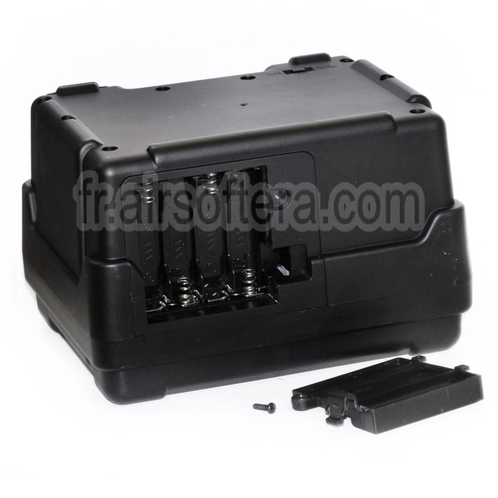 AirsoftEra 2600 Billes Électrique Chargeur Tambour Convient pour M4 M16 Série AEG Fusil Noir