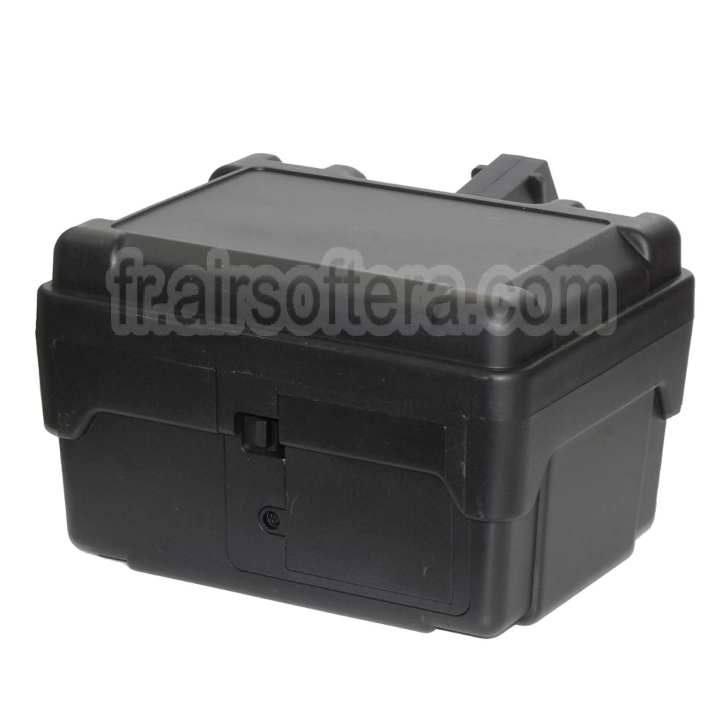 AirsoftEra 2600 Billes Électrique Chargeur Tambour Convient pour M4 M16 Série AEG Fusil Noir