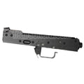 Golden Eagle Métal AKM Boîtier avec M4 Crosse Tube Adaptateur Convient pour JG Golden Eagle 6831 AK Série AEG Fusil Airsoft Noir