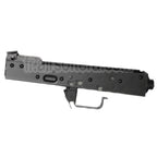 Golden Eagle Métal AKM Boîtier avec M4 Crosse Tube Adaptateur Convient pour JG Golden Eagle 6831 AK Série AEG Fusil Airsoft Noir