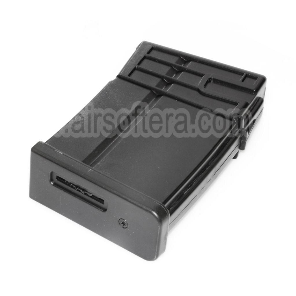 Golden Eagle 420 Billes Hi-Cap Chargeur Convient pour Golden Eagle Tokyo Marui HK417 Série AEG Fusil Airsoft Noir