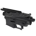 Golden Eagle Haut Bas Métal Boîtier Convient pour JG Golden Eagle Tokyo Marui M4 S-System AEG Fusil Airsoft Noir