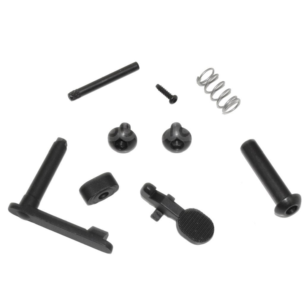 Golden Eagle Haut Bas Métal Boîtier Convient pour JG Golden Eagle Tokyo Marui M4 S-System AEG Fusil Airsoft Noir