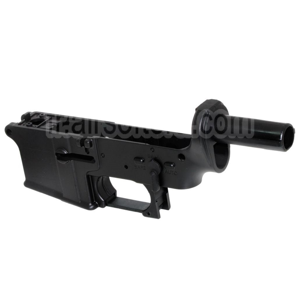 Golden Eagle Plastique Bas Boîtier Convient pour JG Golden Eagle Tokyo Marui M4 M16 Série AEG Fusil Airsoft Noir