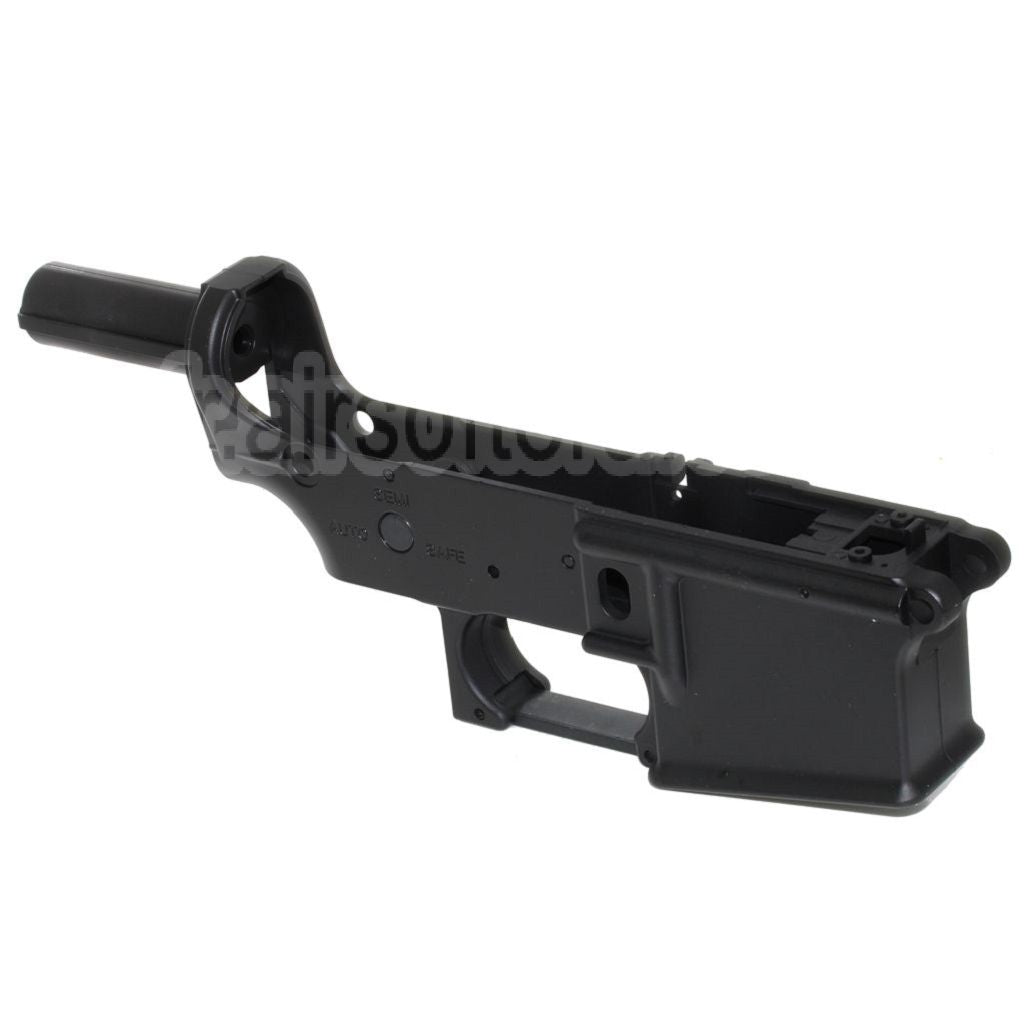 Golden Eagle Plastique Bas Boîtier Convient pour JG Golden Eagle Tokyo Marui M4 M16 Série AEG Fusil Airsoft Noir