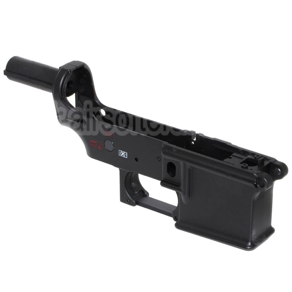 Golden Eagle 416 Plastique Bas Boîtier Convient pour JG Golden Eagle Tokyo Marui M4 M16 Série AEG Fusil Airsoft Noir