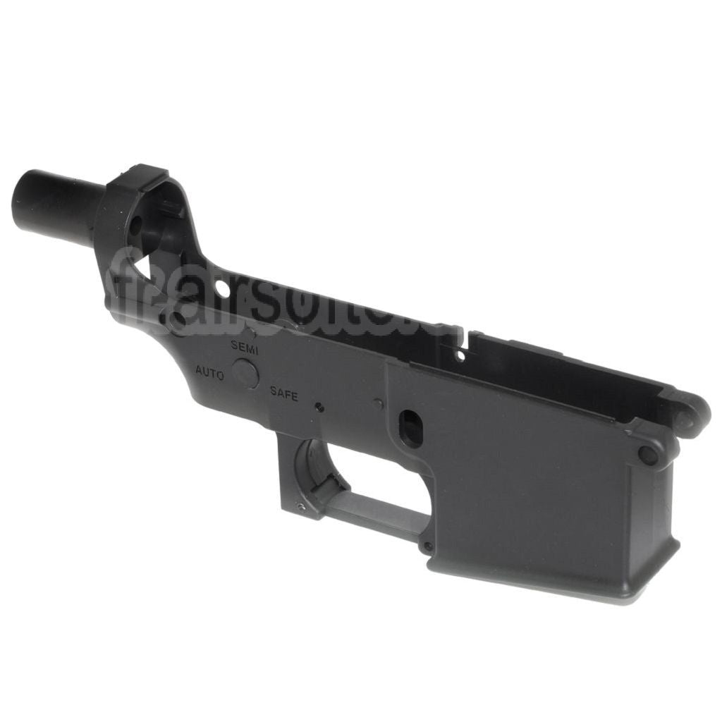 Golden Eagle Original Plastique Bas Boîtier Convient pour JG Golden Eagle 6661 CAR-15 Série AEG Fusil Airsoft Noir