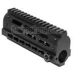 Golden Eagle 170mm FightLite MCR Keymod RAS Rail de Garde-Main Convient pour JG6661 Tokyo Marui M4 Série AEG Fusil Airsoft Noir