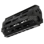 Golden Eagle 170mm FightLite MCR Keymod RAS Rail de Garde-Main Convient pour JG6661 Tokyo Marui M4 Série AEG Fusil Airsoft Noir