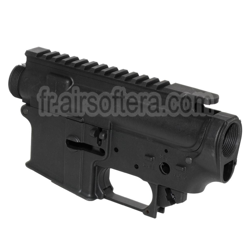 Golden Eagle Polymère Haut Bas Boîtier Convient pour JG Golden Eagle WA M4 M16 Série GBB Fusil Airsoft Noir