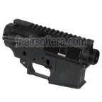 Golden Eagle Polymère Haut Bas Boîtier Convient pour JG Golden Eagle WA M4 M16 Série GBB Fusil Airsoft Noir
