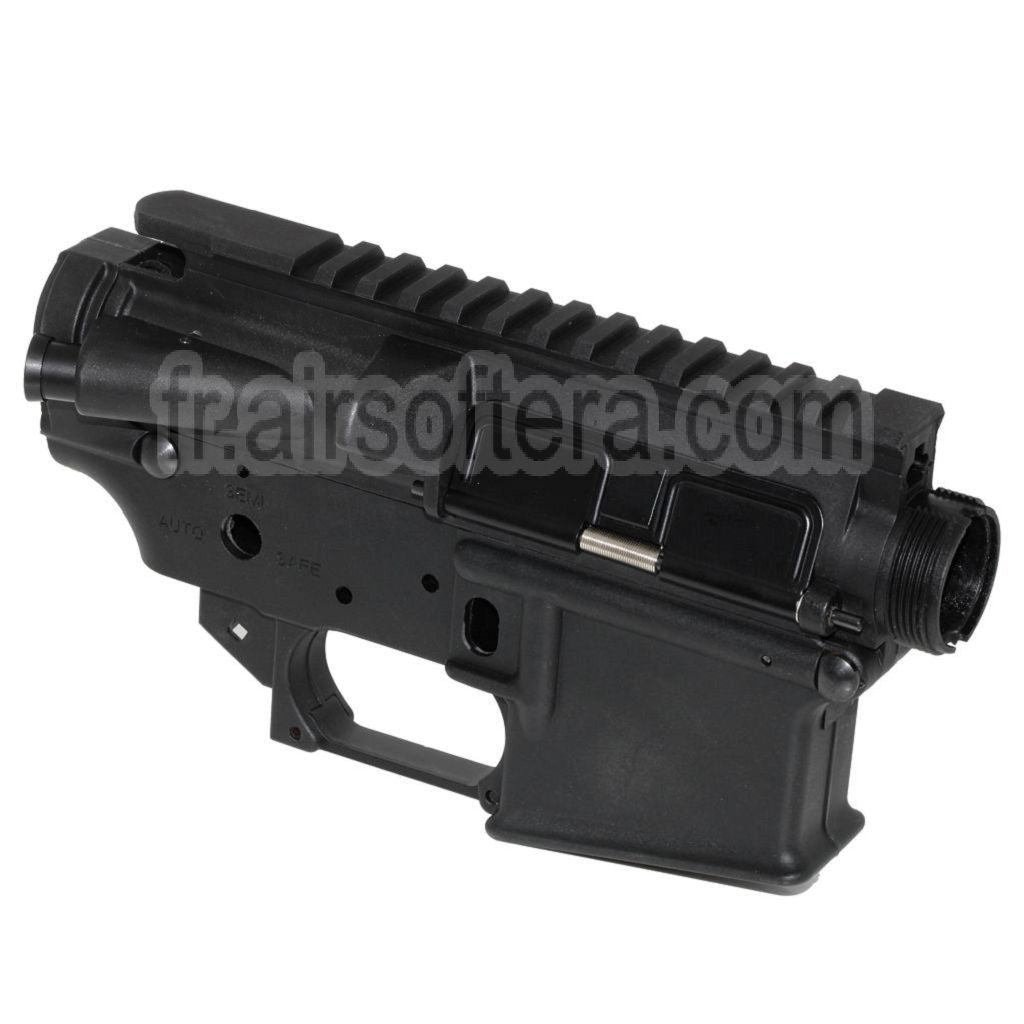 Golden Eagle Polymère Haut Bas Boîtier Convient pour JG Golden Eagle WA M4 M16 Série GBB Fusil Airsoft Noir