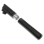 DOUBLE cloche 124mm/128mm V12 Style Canon extérieur ensemble convient pour DOUBLE cloche armée Tokyo Marui 1911 GBB Pistolet Airsoft