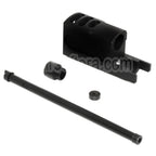 DOUBLE BELL Extended Rallongé Kit Compensateur Convient pour DOUBLE BELL KSC WE (WE-TECH) M9 Série GBB Pistolet Airsoft Noir