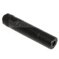 DOUBLE BELL 155mm x 32mm Silencieux Convient pour -14mm CCW sens antihoraire Fusil Airsoft Noir