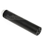 DOUBLE BELL 198mm/204mm x 43mm Silencieux Convient pour -14mm CCW sens antihoraire Fusil Airsoft Noir/Argent