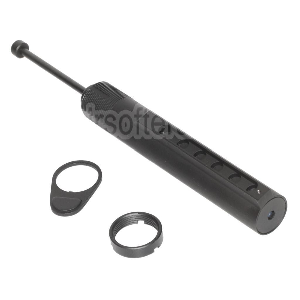 APS AR Crosse Buffer Tube Convient pour avec Recul Set Convient pour APS X1 Xtreme GBox Série GBB Ultimate Pistolet Airsoft Noir