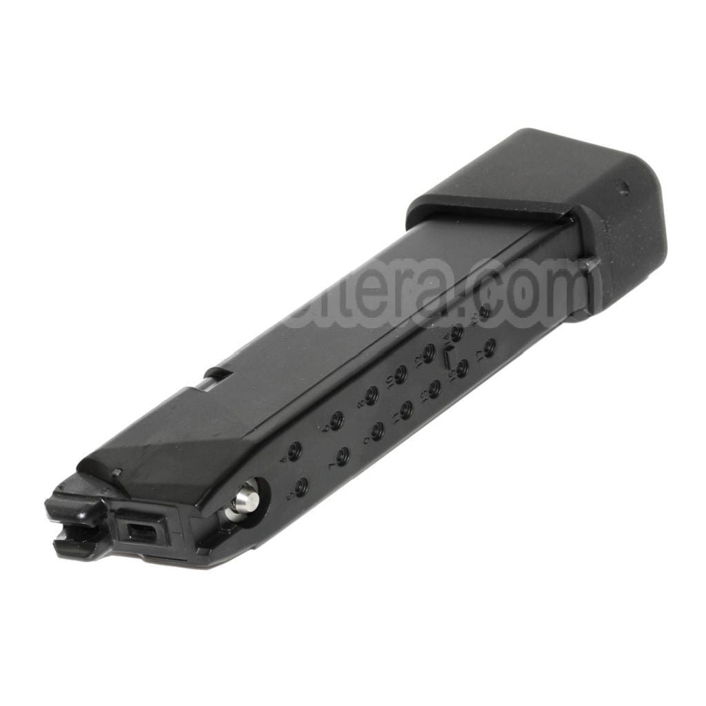 ARMY ARMAMENT 24 Billes Gaz Chargeur Base Épaisse Convient pour G17 G18C G34 G35 G-Série GBB Pistolet Airsoft Noir