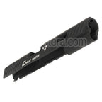ARMY ARMAMENT 200mm Métal Glissière Convient pour ARMY R601 TTI Combat Master Tokyo Marui Hi-Capa GBB Pistolet Airsoft Noir