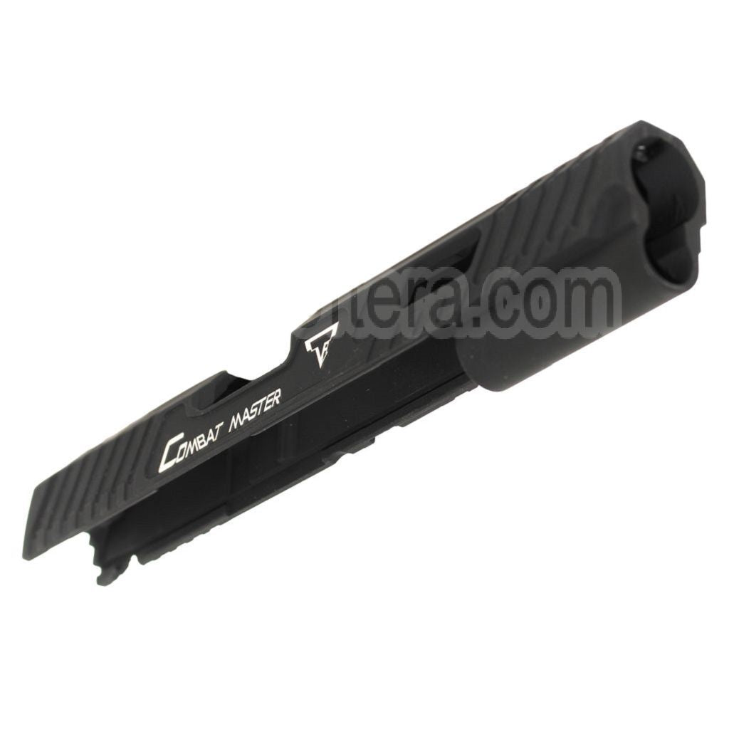 ARMY ARMAMENT 200mm Métal Glissière Convient pour ARMY R601 TTI Combat Master Tokyo Marui Hi-Capa GBB Pistolet Airsoft Noir