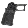 ARMY ARMAMENT Poisson Écaille Pointillé Pistolet Poignée Le Châssis Convient pour R601 TTI Combat Master EMG AW WE Tokyo Marui Hi-Capa Série GBB Pistolet Airsoft Noir