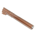 AirsoftEra 133mm/136mm Canon Extérieur -12mm CCW sens antihoraire Convient pour ARMY ARMAMENT R601 TTI Combat Master Tokyo Marui Hi-Capa Série GBB Pistolet Bronze