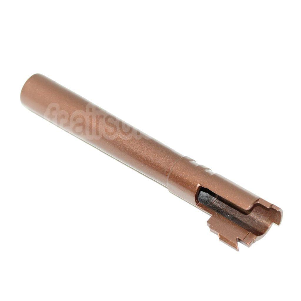 AirsoftEra 133mm/136mm Canon Extérieur -12mm CCW sens antihoraire Convient pour ARMY ARMAMENT R601 TTI Combat Master Tokyo Marui Hi-Capa Série GBB Pistolet Bronze