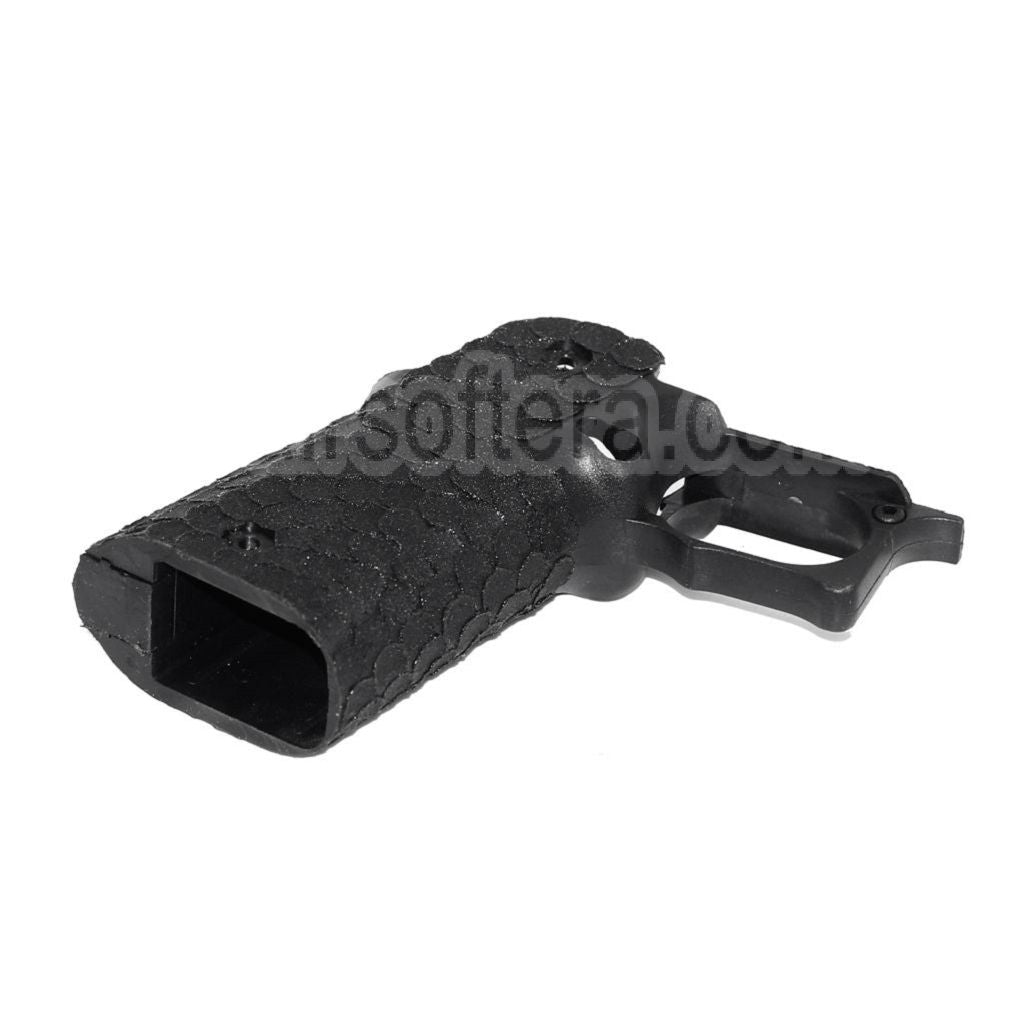 ARMY ARMAMENT Poisson Écaille Pointillé Pistolet Poignée Le Châssis Convient pour R607 DVC Carry EMG AW WE Tokyo Marui Hi-Capa Série GBB Pistolet Airsoft Noir