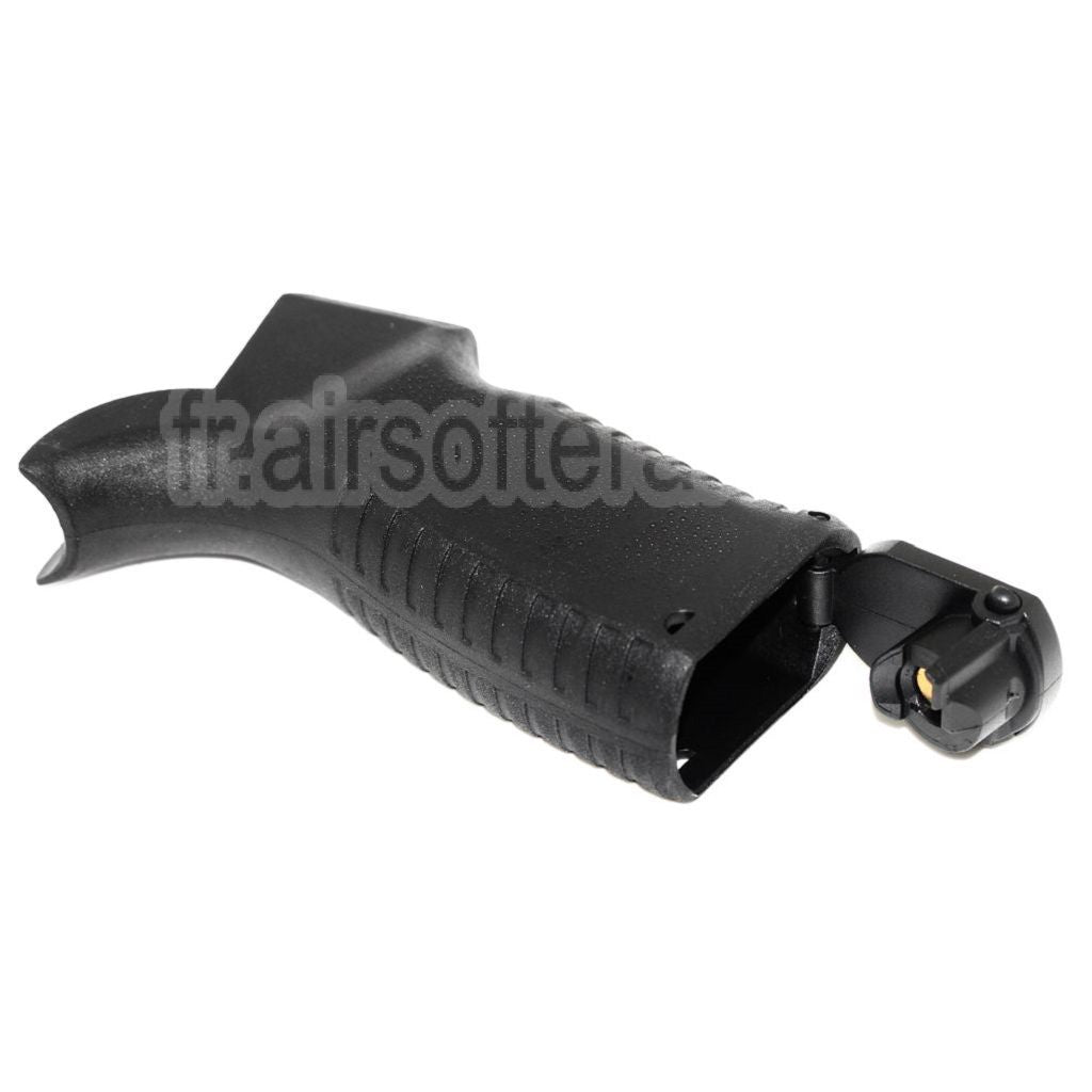 CYMA PDW Type Glitch Straight Racing Pistolet Poignée Convient pour CYMA Tokyo Marui M4 M16 Série AEG Fusil Airsoft Noir