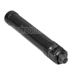 5KU 187mm Ryder 9 MP5 Silencieux avec +14mm CW sens horaire fileté Frein de Bouche Convient pour CYMA MP5 Série AEG SMG Fusil Airsoft