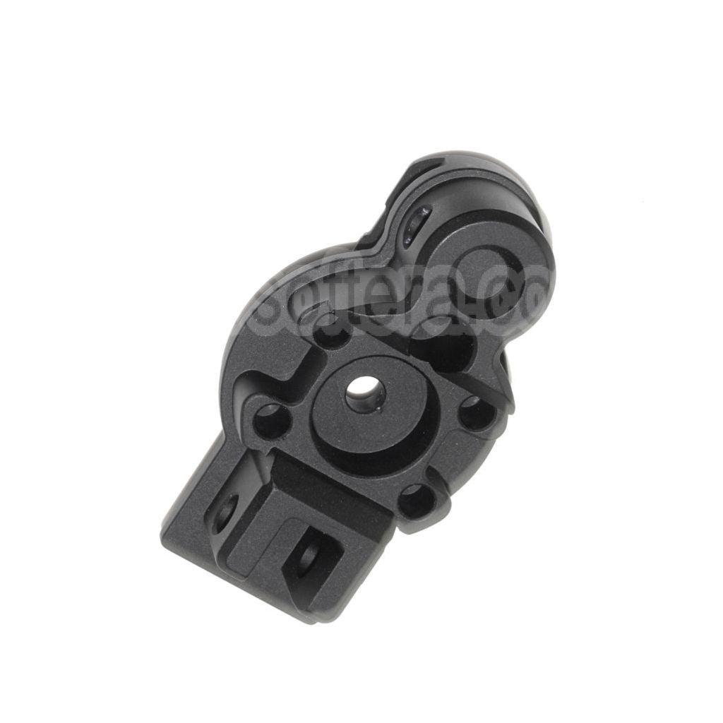 5KU 20mm M1913 Picatinny Rail Crosse Adaptateur End Cap Convient pour Umarex VFC MP5K PDW Série GBB Fusil Airsoft Noir