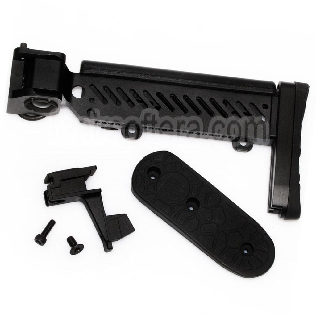 5KU PT-5 Side Pliable Crosse Convient pour Tokyo Marui AKM Série Fusil Airsoft