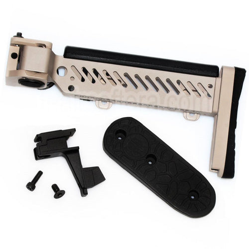5KU PT-5 Side Pliable Crosse Convient pour Tokyo Marui AKM Série Fusil Airsoft