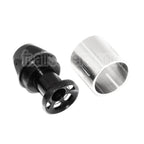 5KU 51mm SLR Style Frein de Bouche Convient pour -14mm CCW sens antihoraire Canon Fusil Airsoft Noir