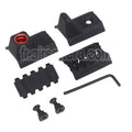 DOUBLE BELL Polymère Butée de Main Kit Convient pour M-Lok Rail de Garde-Main