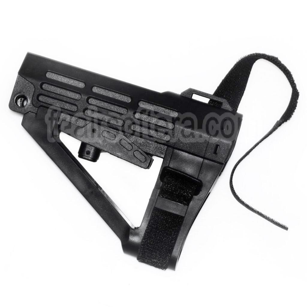 DOUBLE BELL 180mm Polymère Crosse Convient pour M4 Série GBB Fusil Airsoft