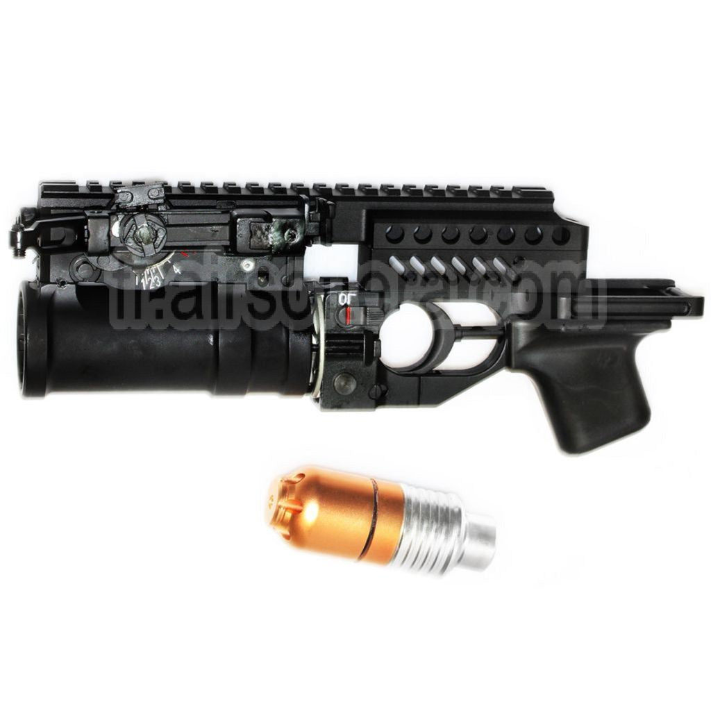 DOUBLE BELL GP-25A 40mm Lance-Grenade Convient pour AK Série AEG Airsoft (Convient pour Utilisation sous canon ou autonome)