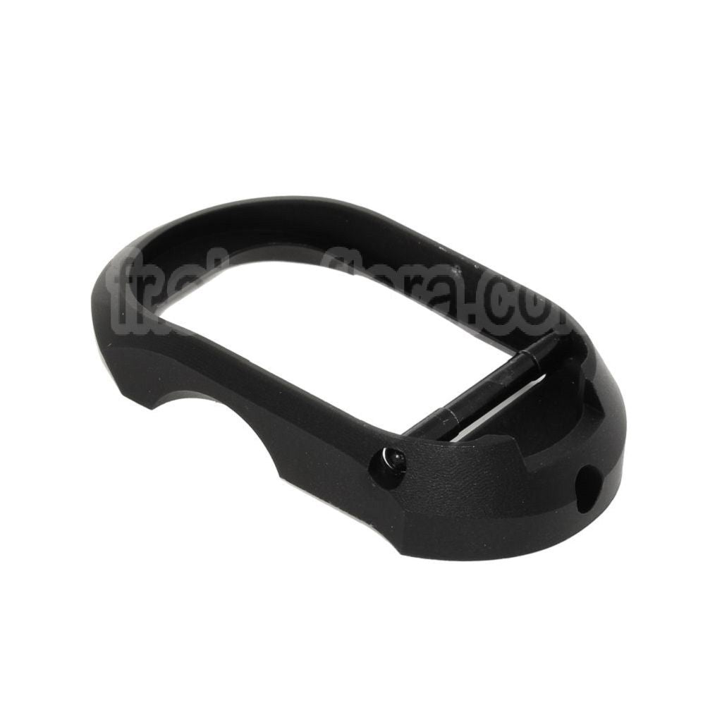 E&C Aluminum Magwell Convient pour E&C Tokyo Marui Hi-Capa Série GBB Pistolet Airsoft Noir