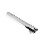 E&C 5 Pouces 123/127mm Acier Canon Extérieur +12mm CW sens horaire Convient pour E&C Tokyo Marui Hi-Capa 5.1 Série GBB Pistolet Airsoft Argent
