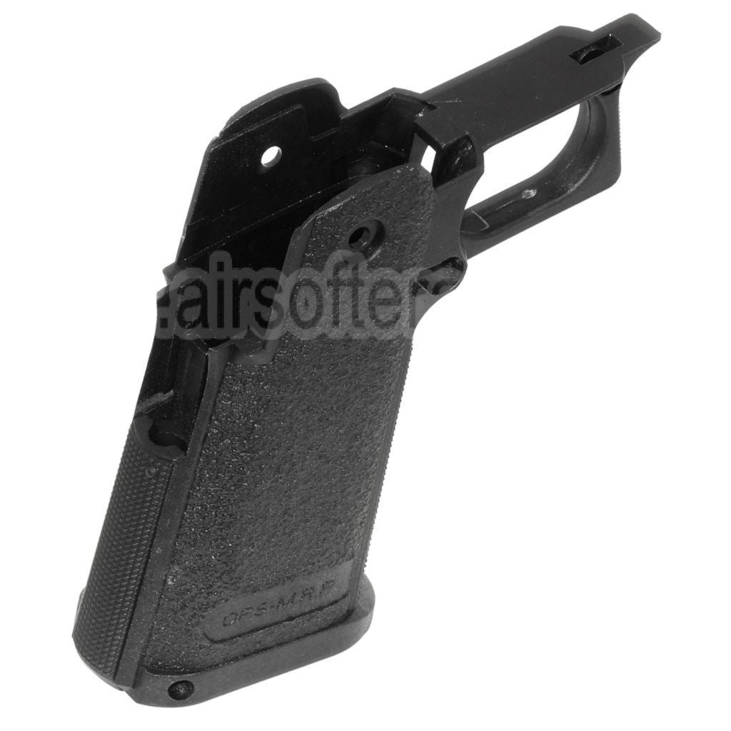 E&amp;C Polymère Pistolet Poignée Le Châssis Convient pour E&amp;C Tokyo Marui Hi-Capa Série GBB Pistolet Airsoft Noir
