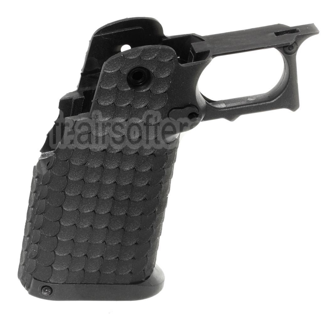 E&amp;C Polymère Pistolet Poignée Le Châssis Ensemble Convient pour E&amp;C Tokyo Marui Hi-Capa Série GBB Pistolet Airsoft Noir
