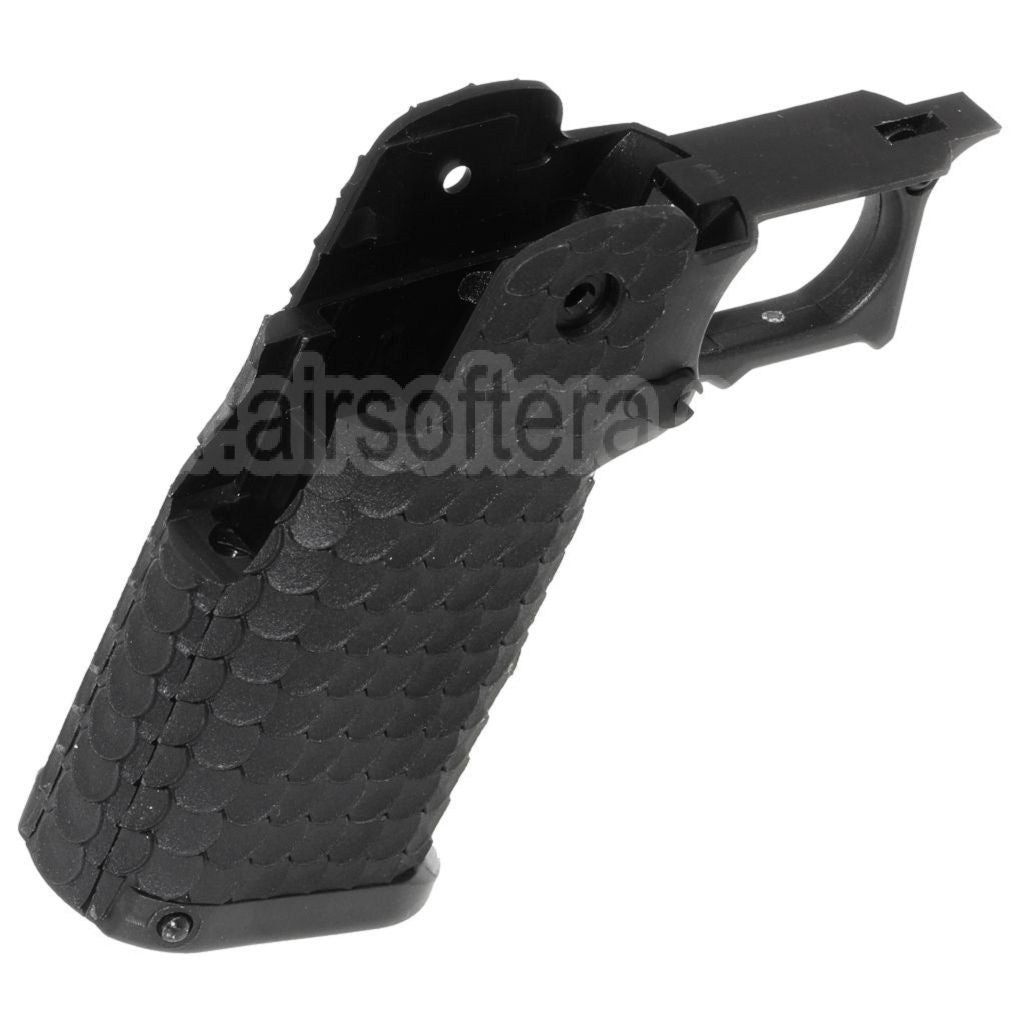 E&amp;C Polymère Pistolet Poignée Le Châssis Ensemble Convient pour E&amp;C Tokyo Marui Hi-Capa Série GBB Pistolet Airsoft Noir