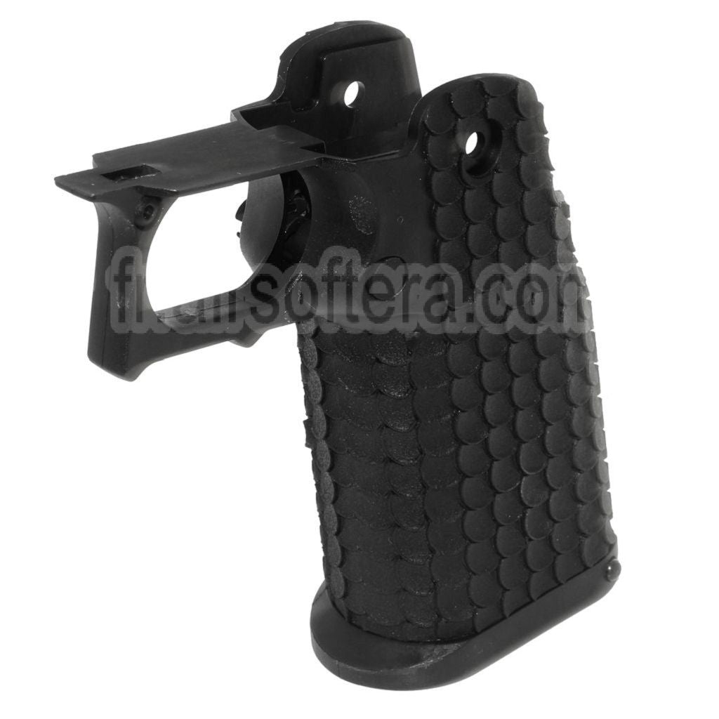 E&amp;C Polymère Pistolet Poignée Le Châssis Ensemble Convient pour E&amp;C Tokyo Marui Hi-Capa Série GBB Pistolet Airsoft Noir